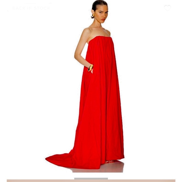 Sold HELSA crinkle pleated gown-sold out everywhere - Picture 6 of 13